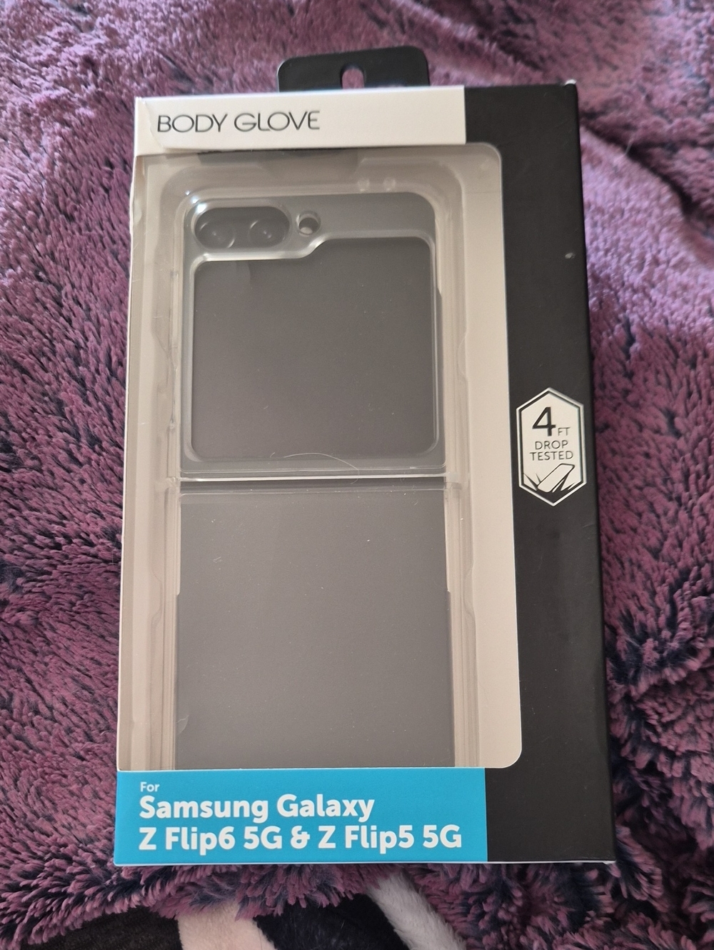 Body Glove Clear Protective Case for Samsung Galaxy Z Flip5/Z Flip6